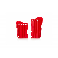 Motocross radiator louvers for Honda red - Radiator Louvers - AC02452 - Ufo Plast