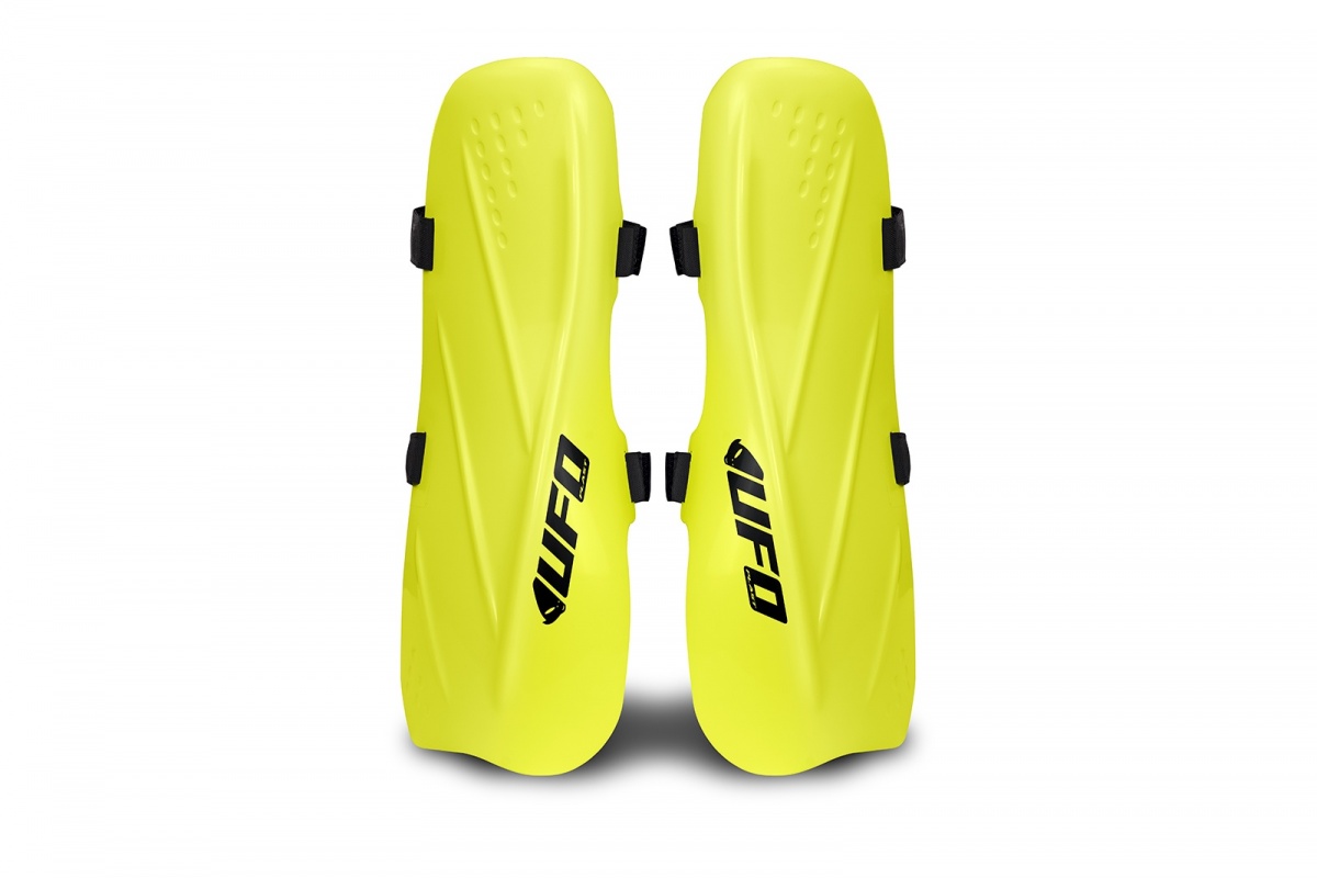 Ski and snowboard shin guard Slalom 2.0 neon yellow - Snow - SK09185-DFLU - UFO Plast