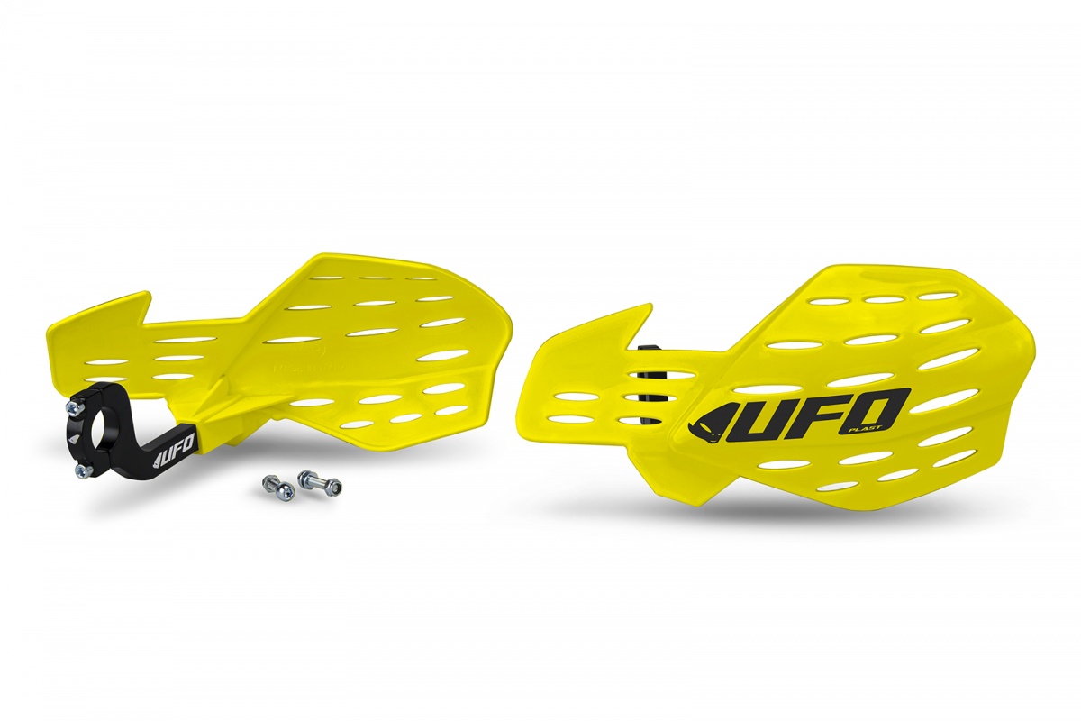 Motocross universal handguard Guardian 2 yellow - Handguards - PM01659-102 - Ufo Plast