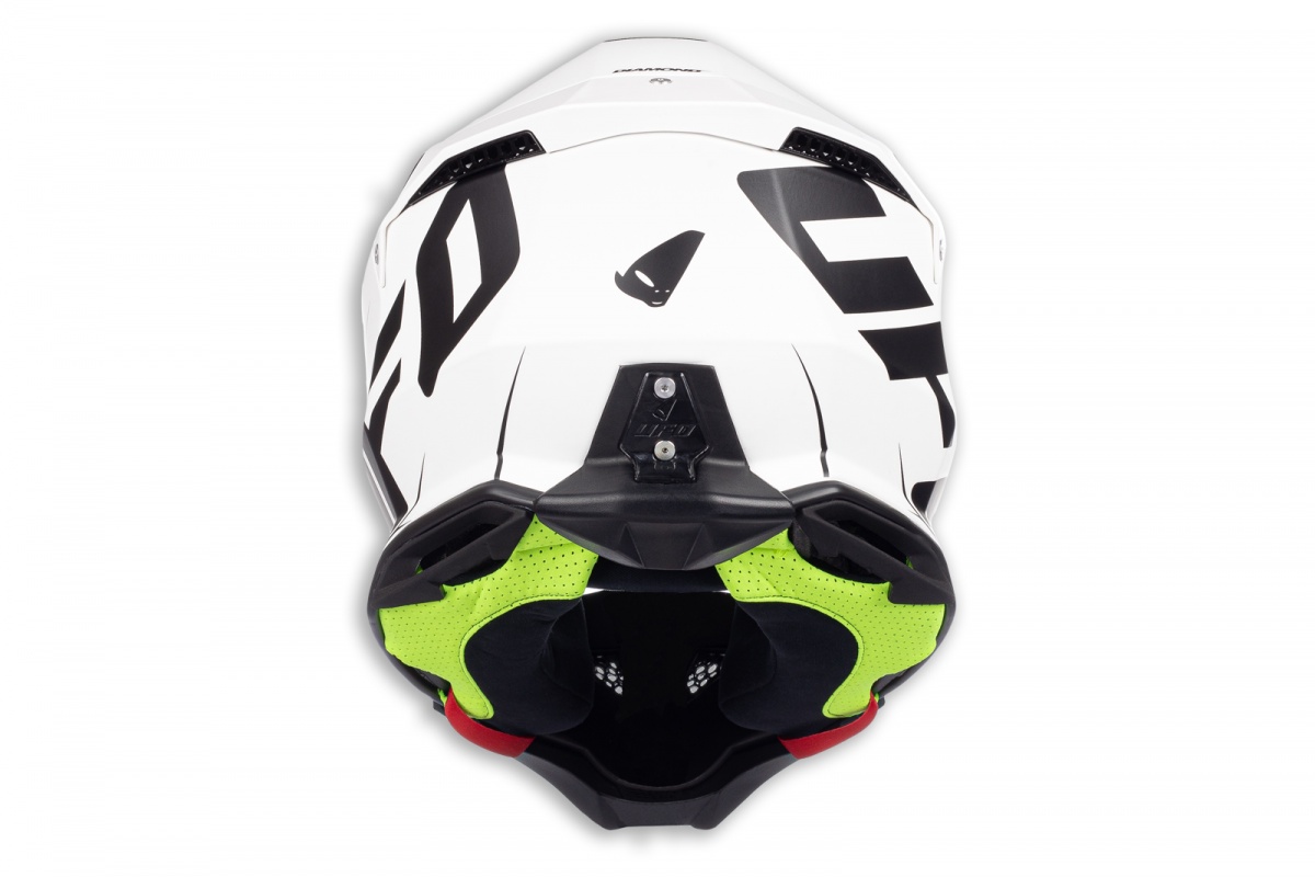 Motocross helmet Diamond limited edition black and white - ADULT - HE051 - UFO Plast