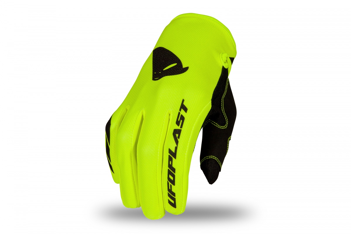 Motocross Skill gloves for kids neon yellow - Gloves - GU04533-DFLU - Ufo Plast