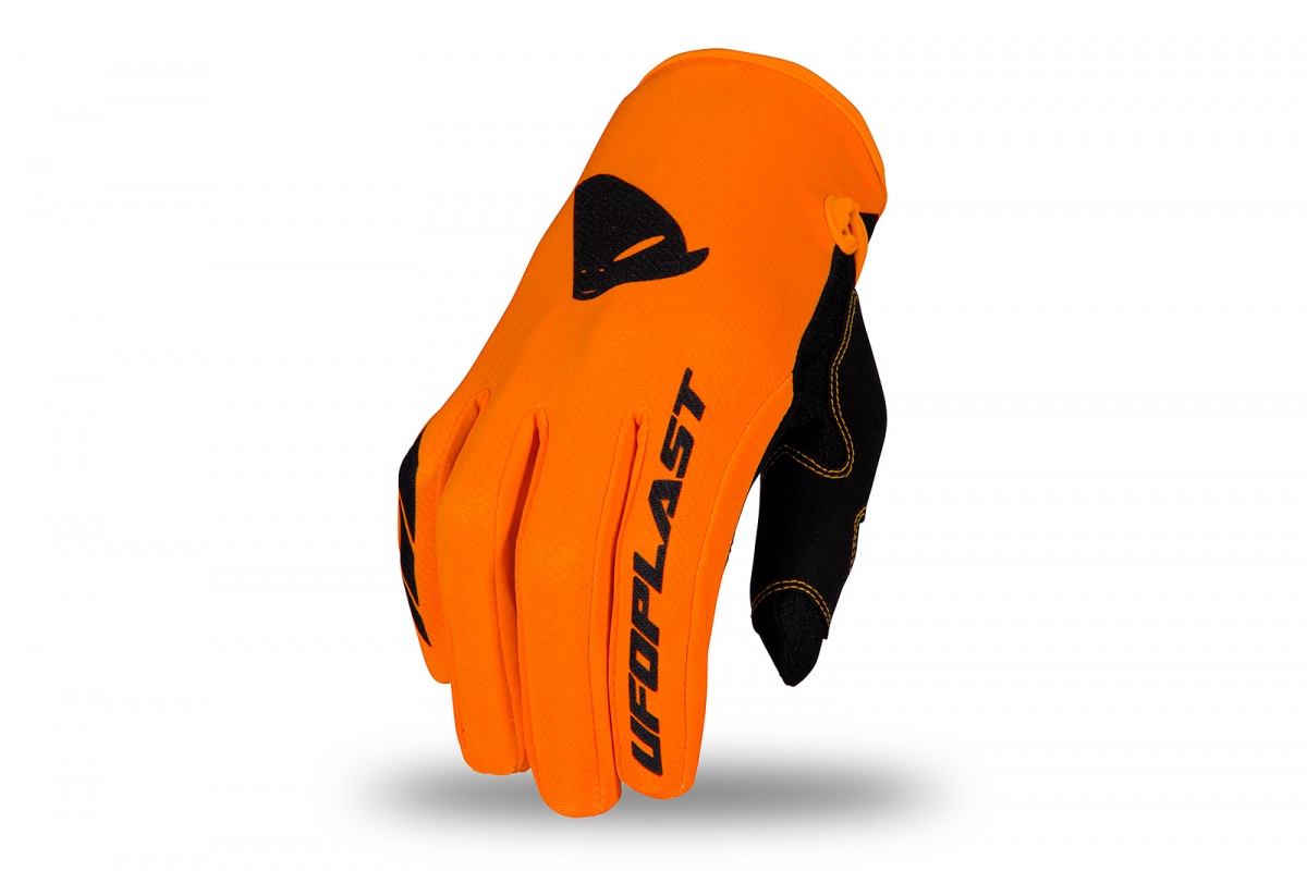 Motocross Skill gloves for kids neon orange - Gloves - GU04533-FFLU - Ufo Plast