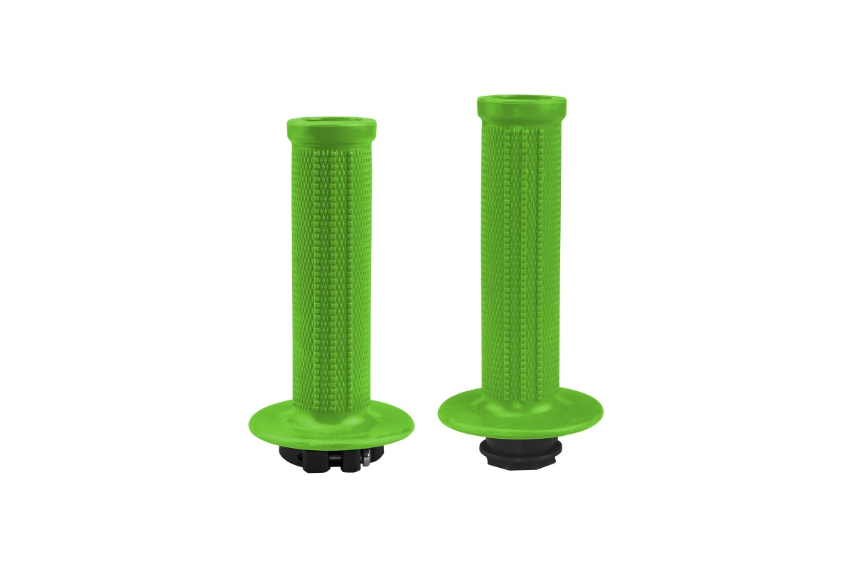 Motocross grips Lock-on Grips green - Grips - MA01828-A - Ufo Plast