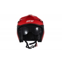 Sheratan cross jet helmet red - Helmets - HE13002-B - Ufo Plast