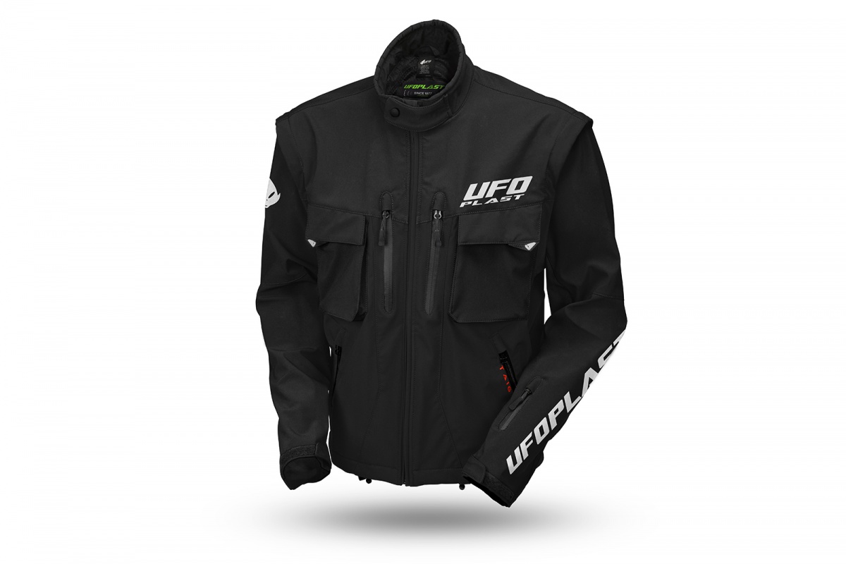 Taiga enduro jacket black - Jackets - JA13001-K - Ufo Plast