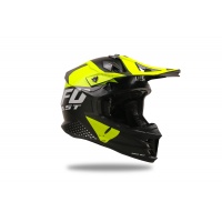 Motocross Intrepid helmet black and neon yellow - Helmets - HE13400-KD - UFO Plast