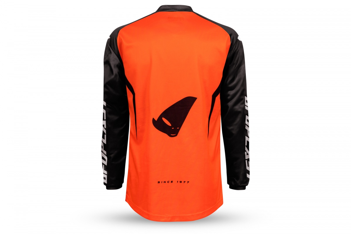 Motocross Bamberg jersey orange and black - Jersey - JE13001-KF - Ufo Plast