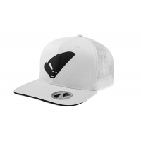 white/black Cap with black alien logo - Caps - HA13002-WK - Ufo Plast