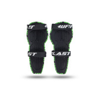 Astralis knee/shin guards with protective shells in highly resistant plastic